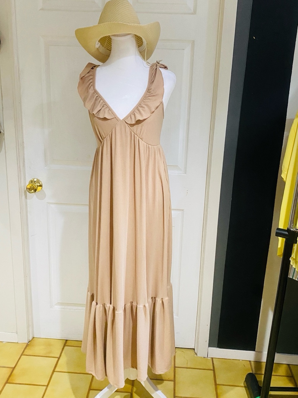 Caution to the wind maxi dress